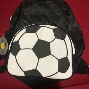 Soccer themed Book Bag